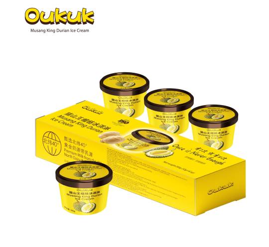 Musang King Durian Ice Cream
