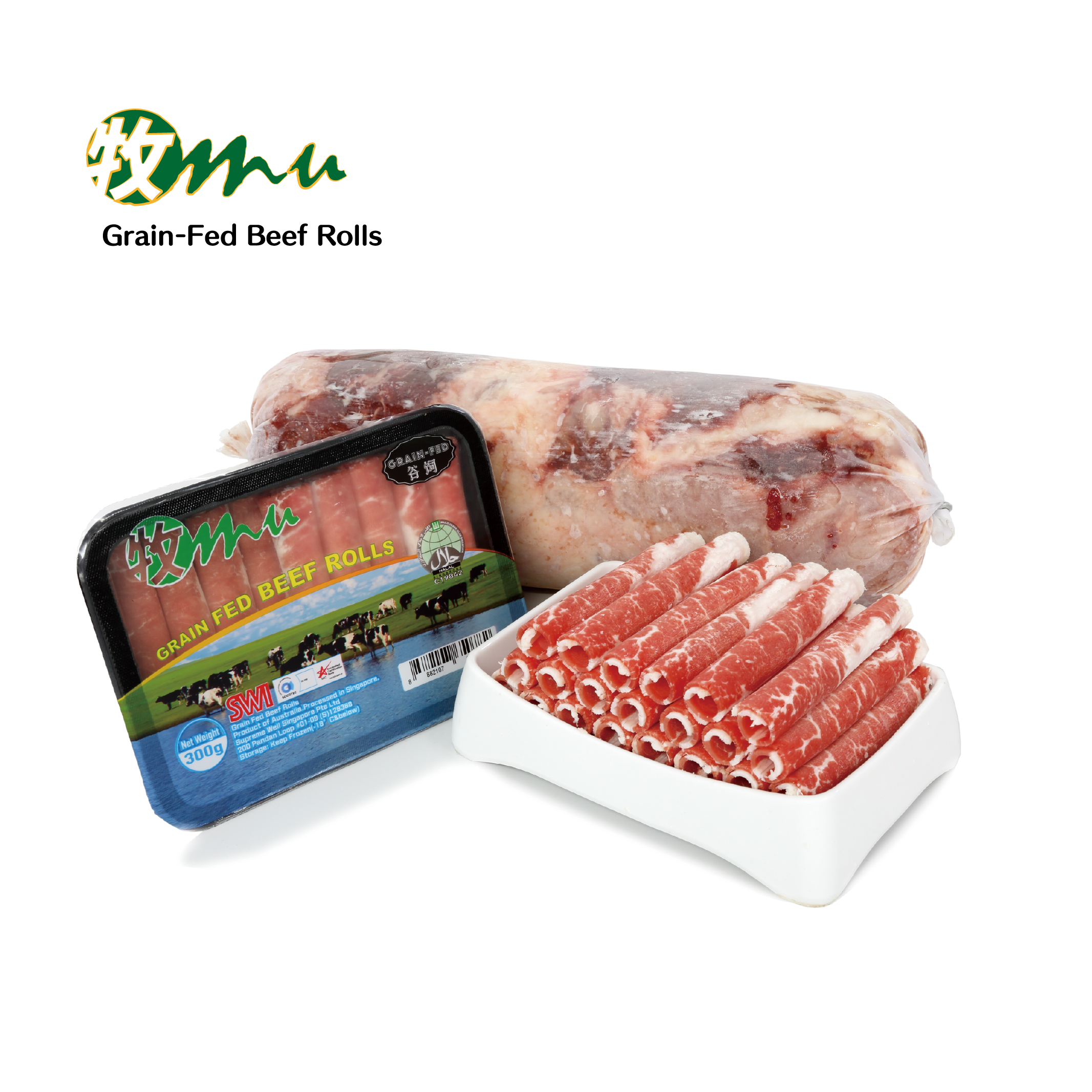Grain Feed Beef Rolls Mu