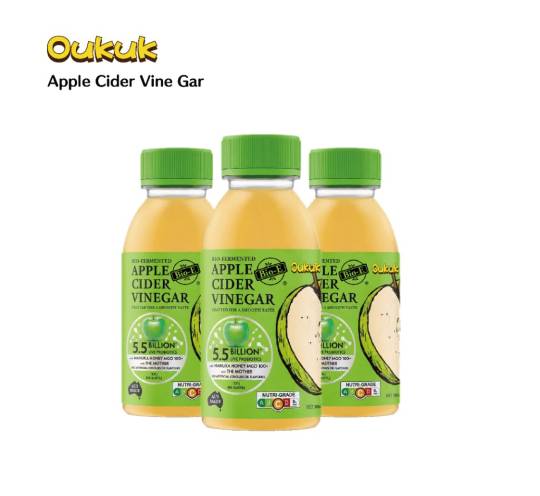Oukuk Bio-E Bio-Fermented Apple Cider Vinegar 300ml